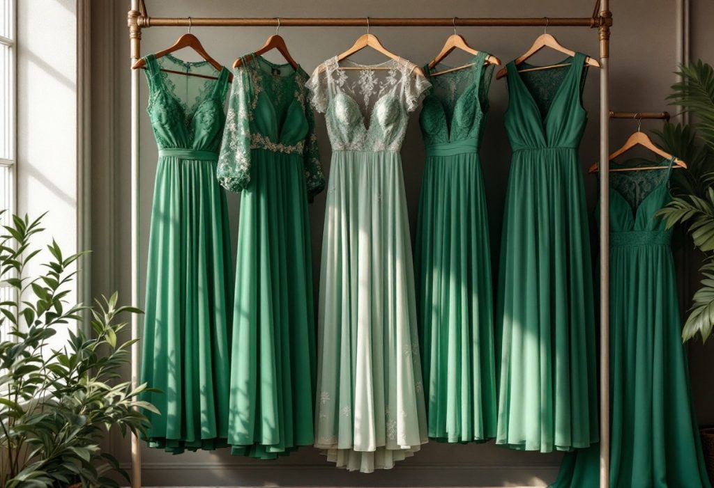 Comment Trouver des Robes de Demoiselle d&rsquo;Honneur Vert Émeraude Pas Chères