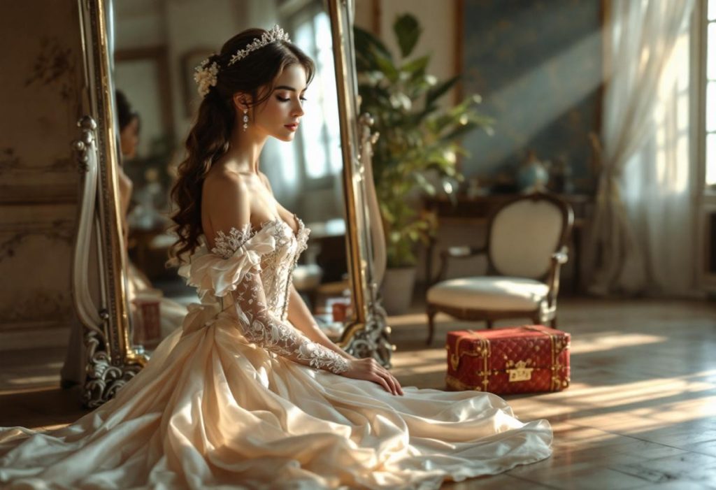 Miroir, mon beau miroir : les robes de princesse qui redéfinissent la beauté
