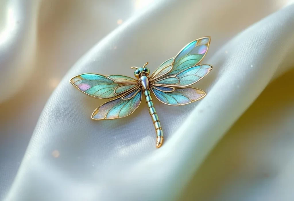Entre légèreté et éclat : la broche libellule illumine les tendances du printemps