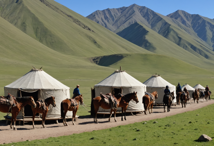 partez à l'aventure à cheval et découvrez les paysages fascinants de l'asie à travers des randonnées et voyages équestres inoubliables. expériences authentiques, nature préservée et culture locale au rendez-vous !