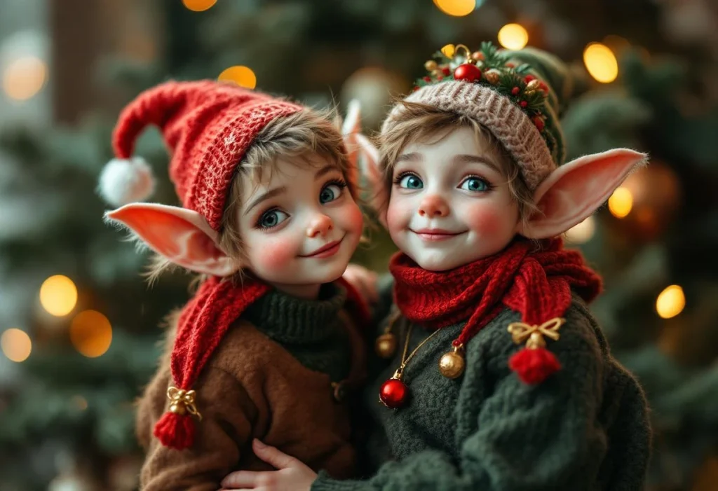 Des lutins sur vos épaules : les imprimés de noël qui font craquer les fashionistas