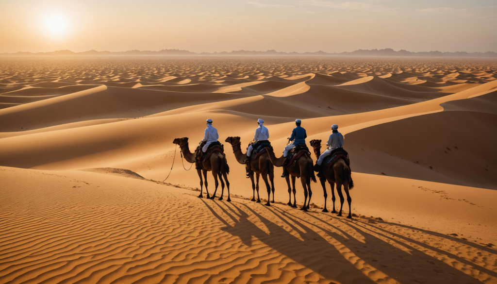 Chevauchées dans le désert : découvrir Abu Dhabi autrement