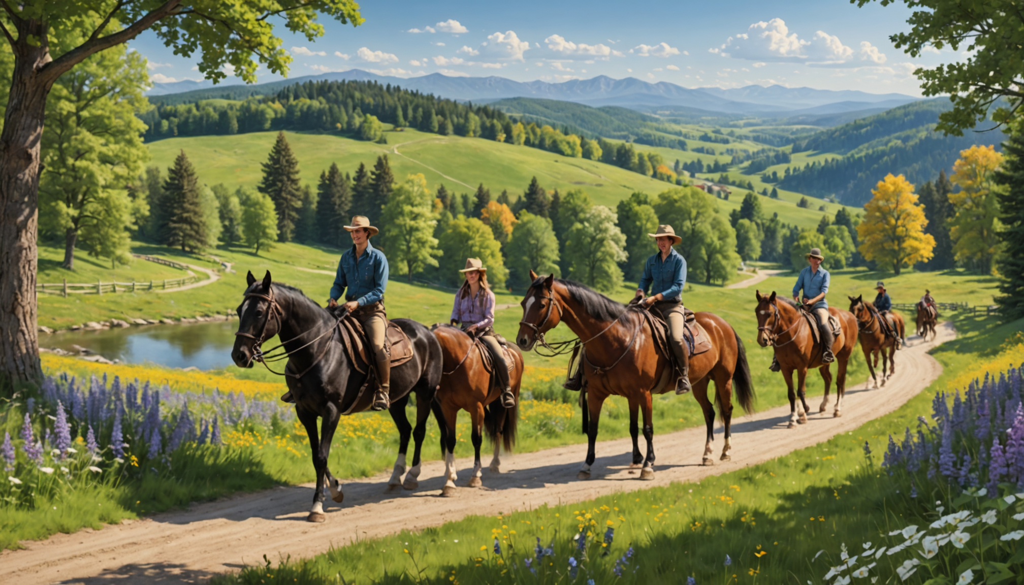 découvrez les joies des petites randonnées à cheval et des balades nature. profitez d'expériences authentiques en plein air, idéales pour tous les niveaux, et explorez des paysages magnifiques à dos de cheval.