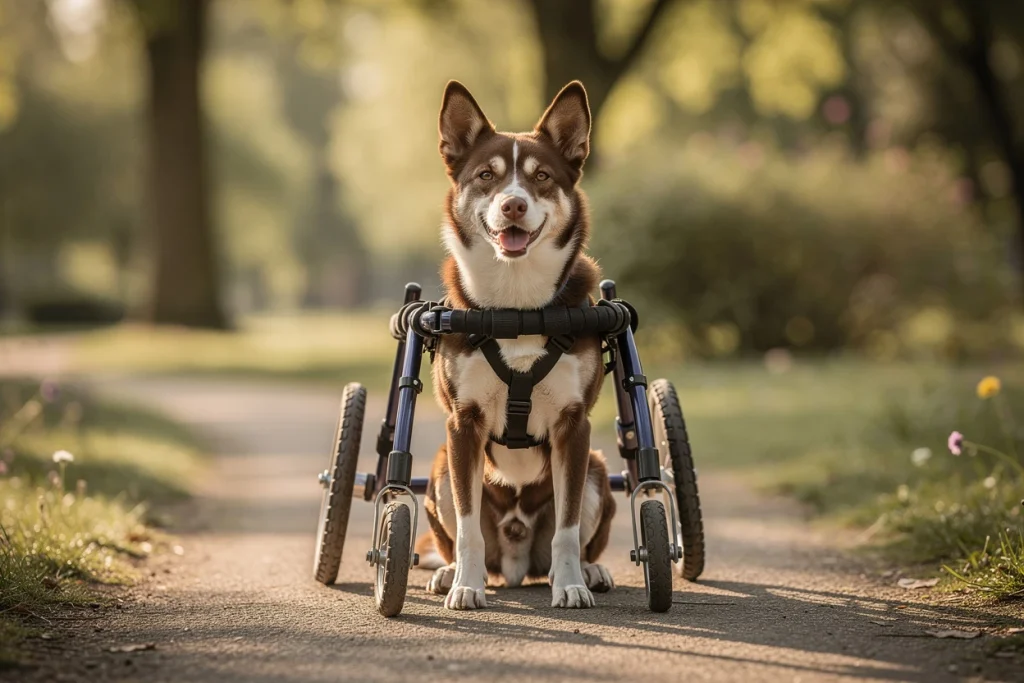 Fauteuil roulant pour chien : retour à la liberté et à l&rsquo;autonomie !