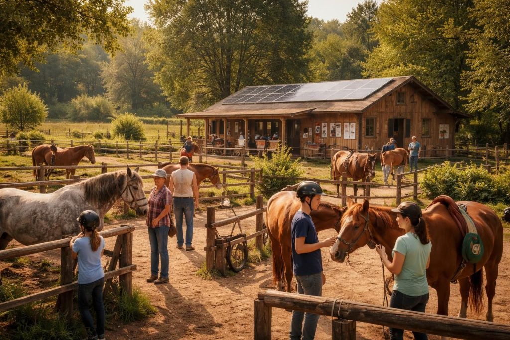 Pratiquer équitation à moindre coût avec pensions partagées et clubs associatifs locaux