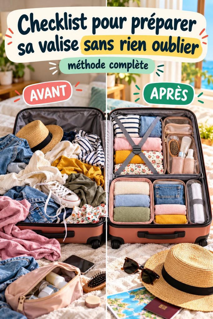 Une checklist de préparation de valise pour les randonnées dans le sud de la France.