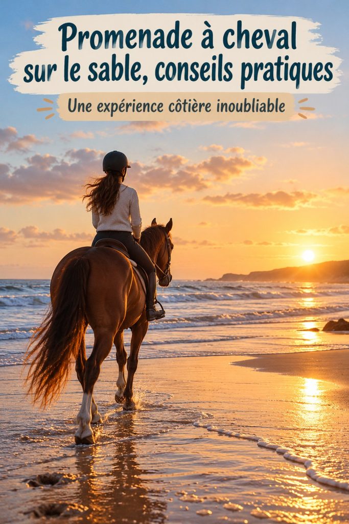 Promenade à cheval sur le sable : conseils pratiques